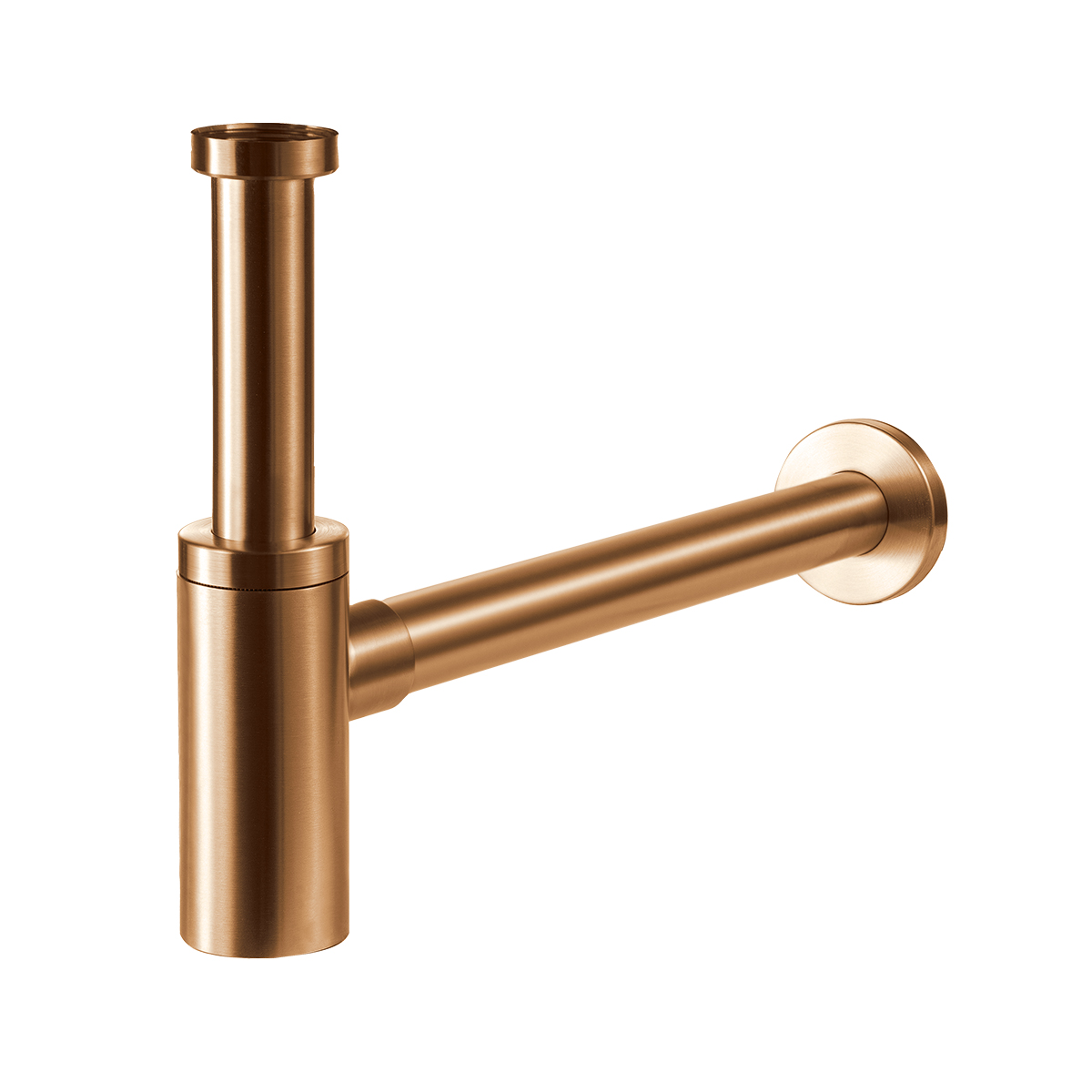 Siphon En Cuivre Grand Débit 40mm Pour Baignoire Ou évier Avec Raccord